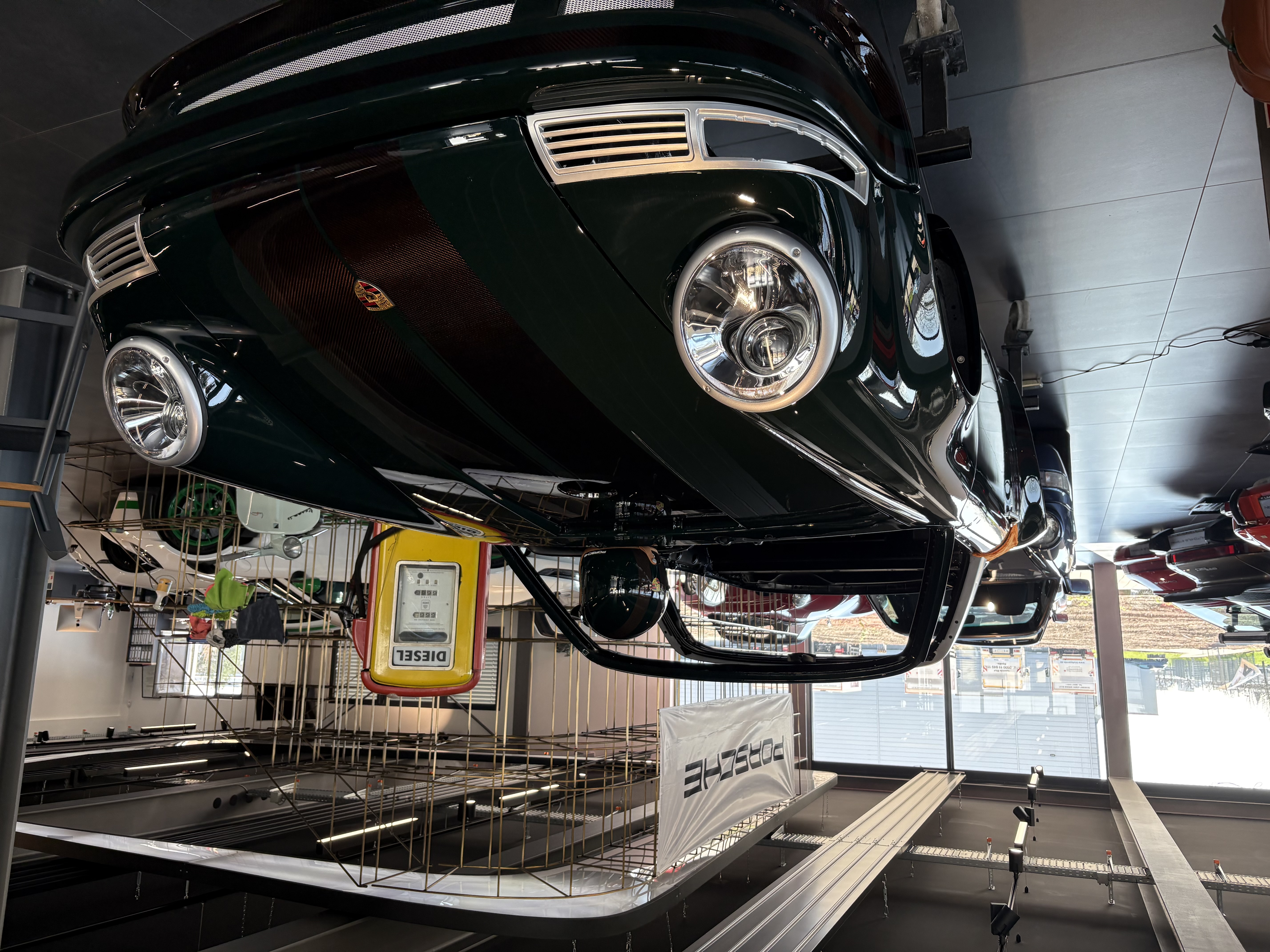 Classic car exterior detail